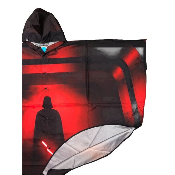 The Store Dot 3125C x Star Wars Sith Store CLOT Edison Chen Red Vader Poncho NEW - Picture 6 of 11